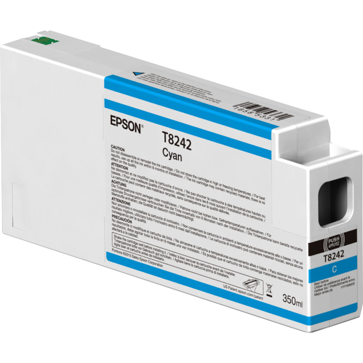 Original Tintenpatrone Epson Türkis