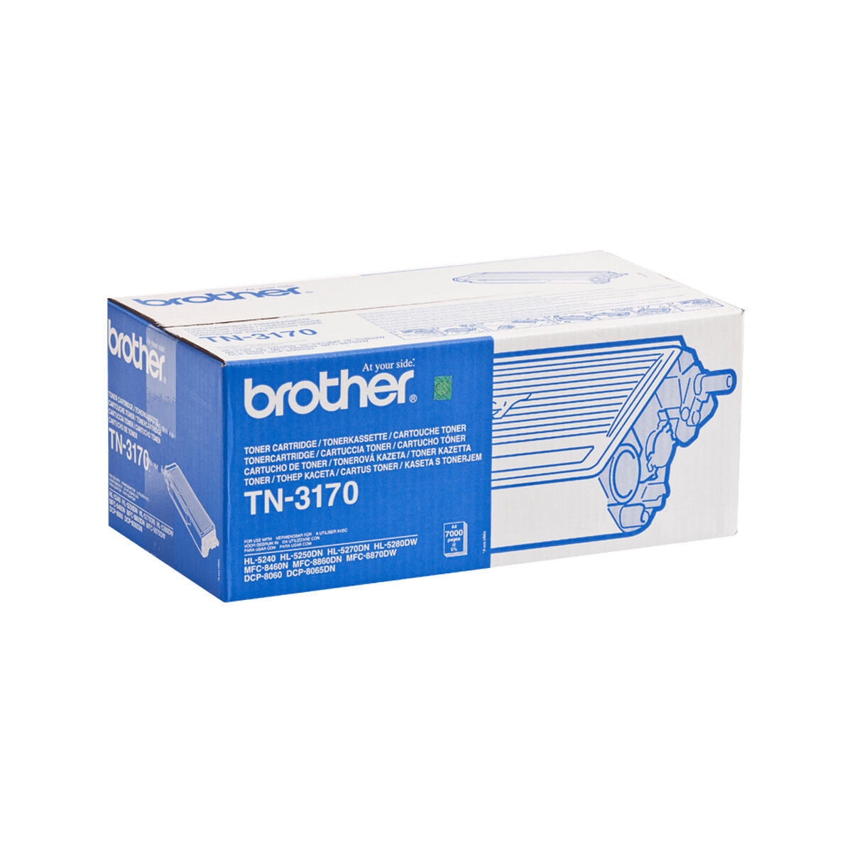 Toner Brother TN3170 Schwarz (3 Stück)