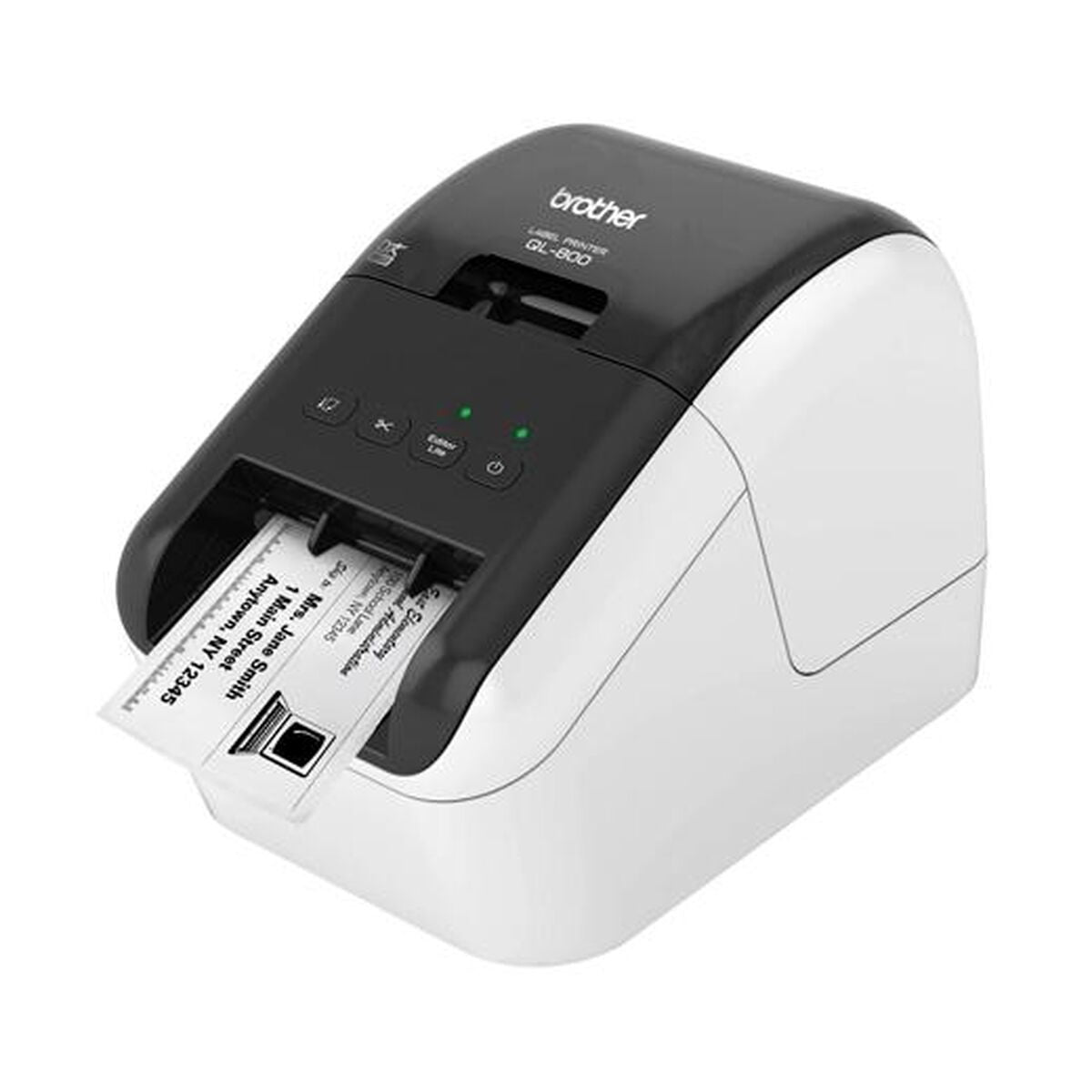 Thermodrucker Brother QL800 Schwarz (3 Stück)