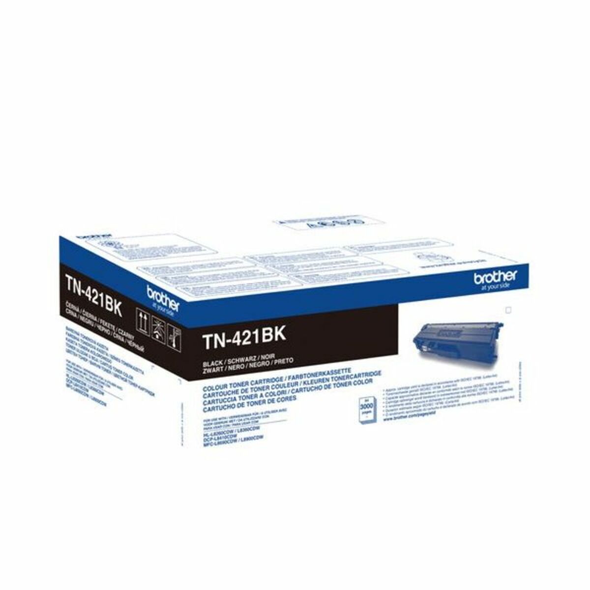 Original Toner Brother TN421BK Schwarz (1 Stück)