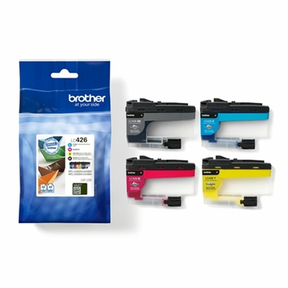 Original Tintenpatrone Brother 1306080001 Gelb Schwarz Türkis Magenta
