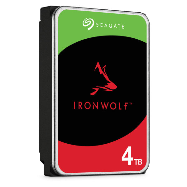 Seagate IronWolf ST4000VN006 interna hårddiskar 4 TB 5400 RPM 256 MB 3.5" Serial ATA III