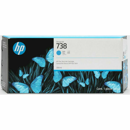 Original Tintenpatrone HP DESIGNJET 738 Magenta
