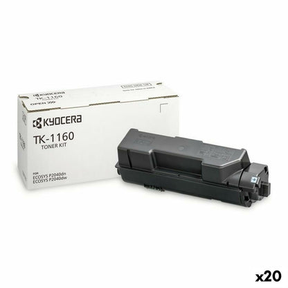 Toner Kyocera TK1160 Schwarz (20 Stück)