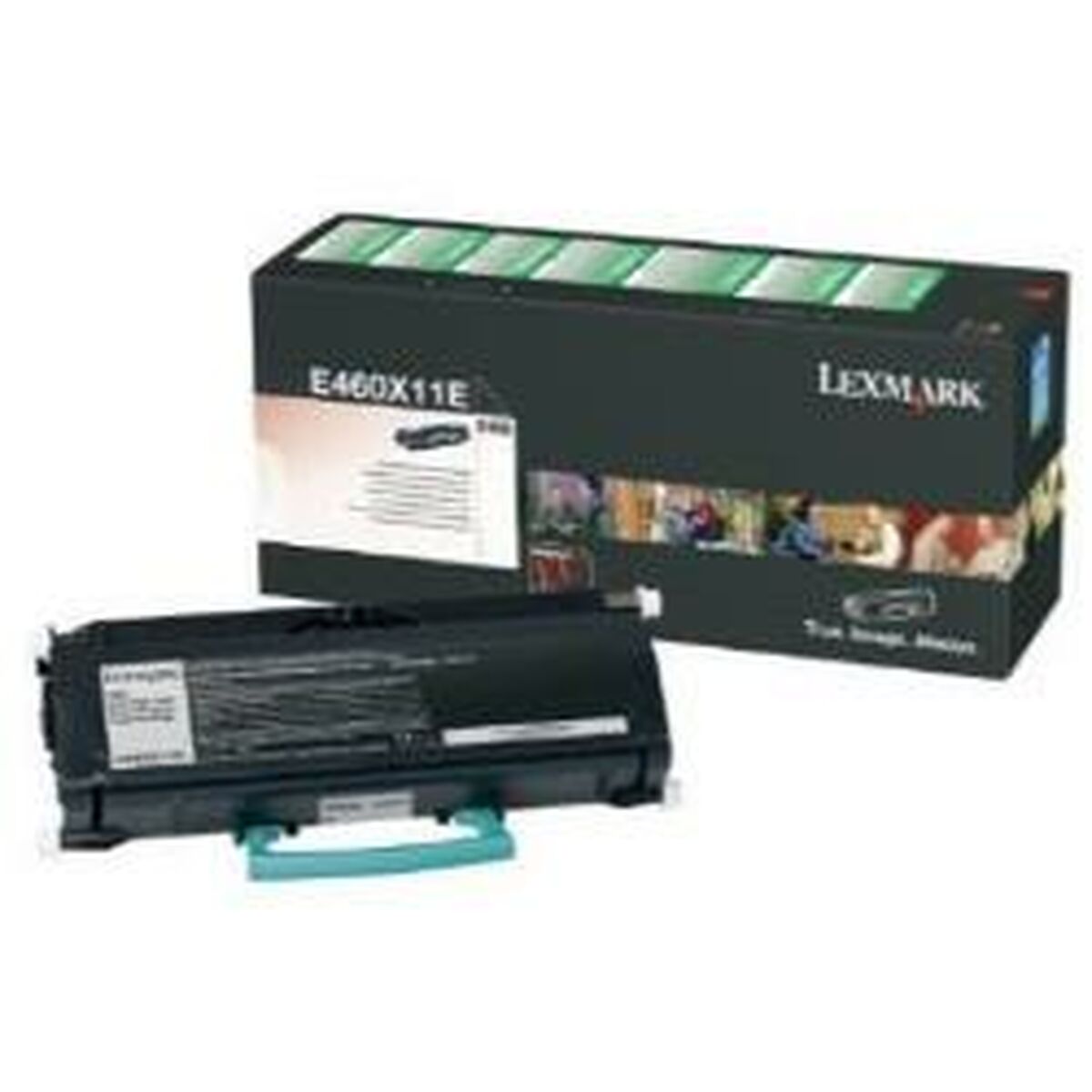 Original Toner Lexmark E460X31E Schwarz (1 Stück)