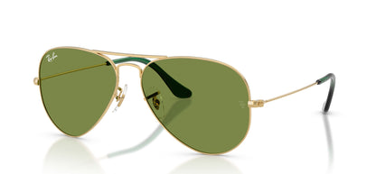Ray-Ban Aviator RB3025 - Medium#colour_arista-gold-green