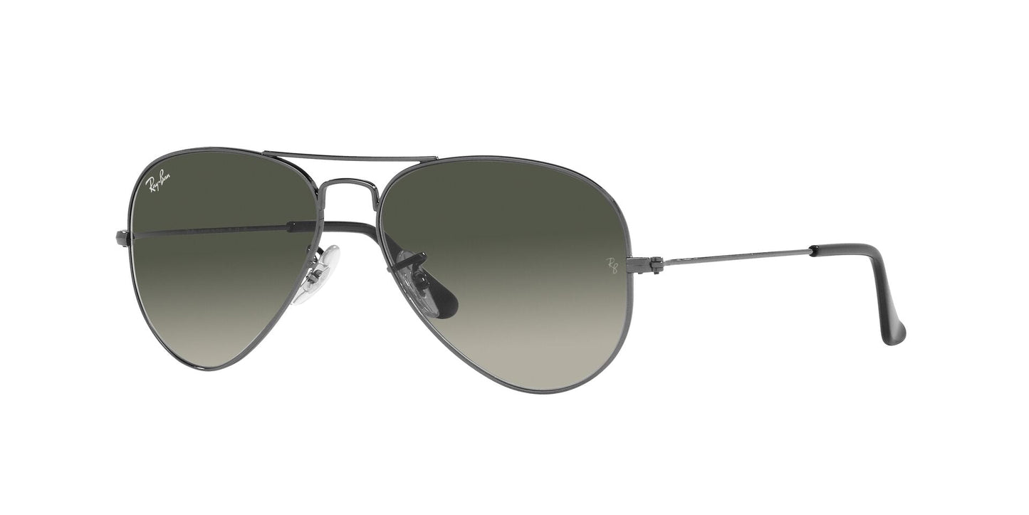 Ray-Ban Aviator RB3025 - Medium Gunmetal/Grey Gradient #colour_gunmetal-grey-gradient