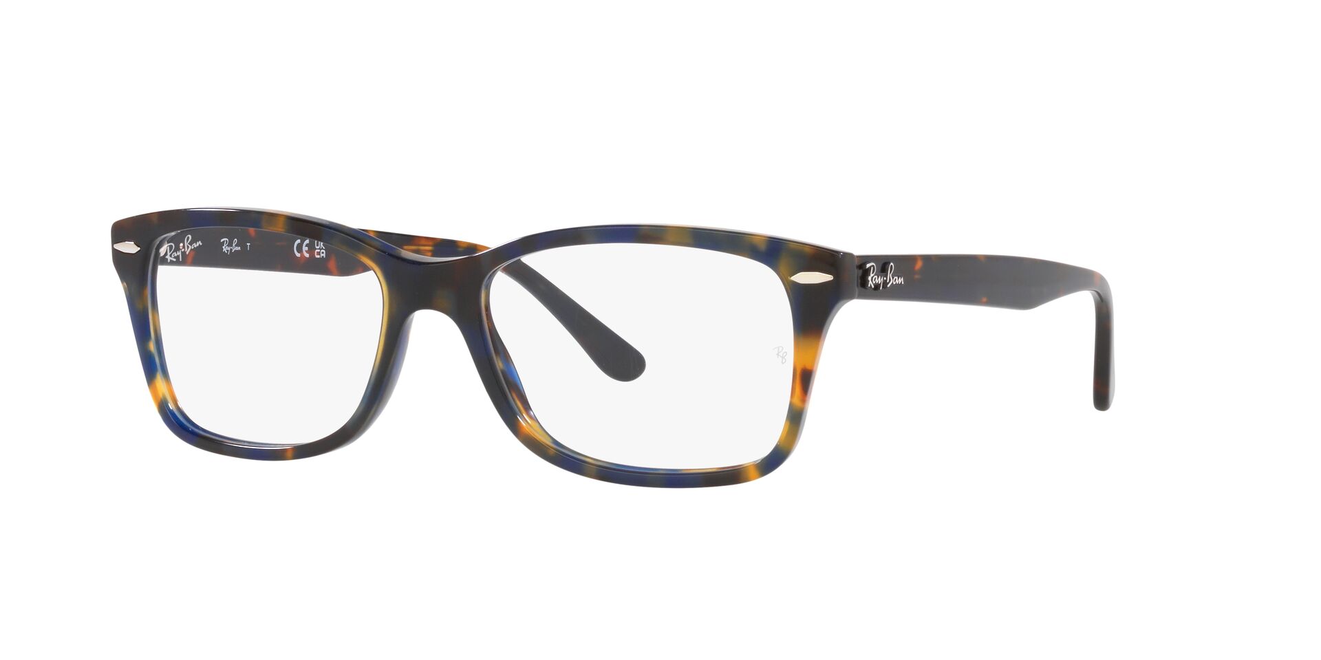Ray-Ban RB5428 Yellow & Blue Havana #colour_yellow-blue-havana