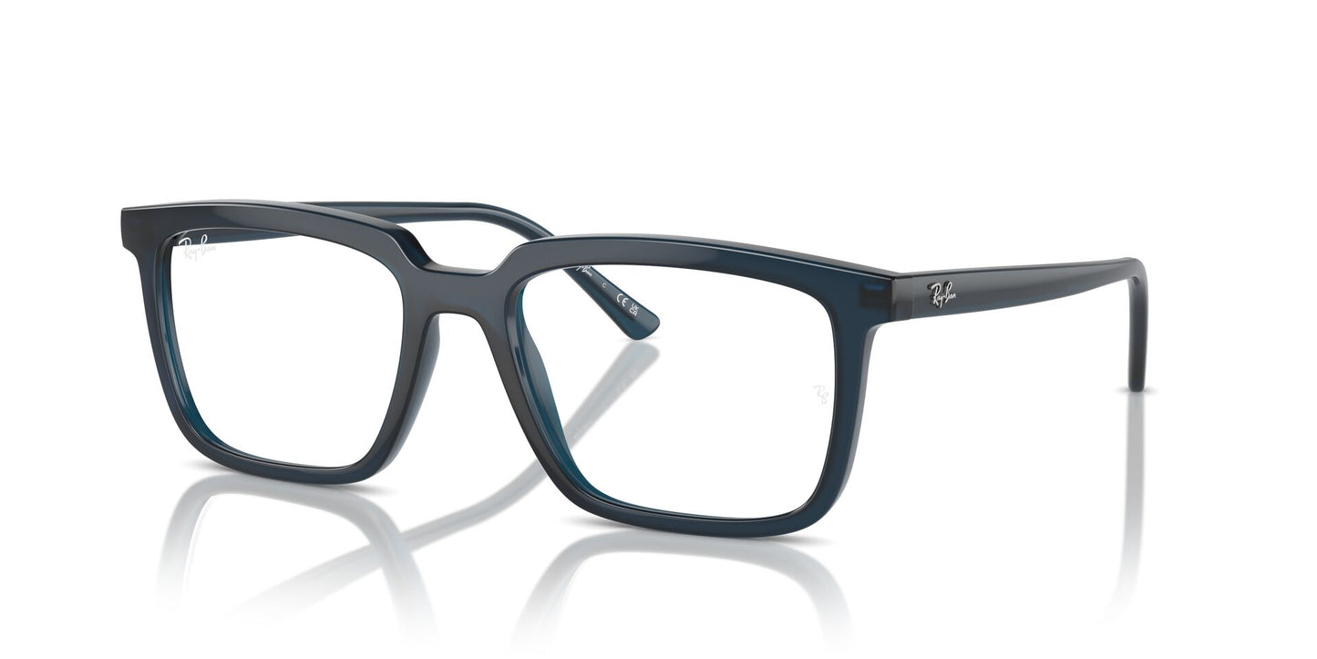 Ray-Ban Alain RB7239 Opal Dark Blue #colour_opal-dark-blue