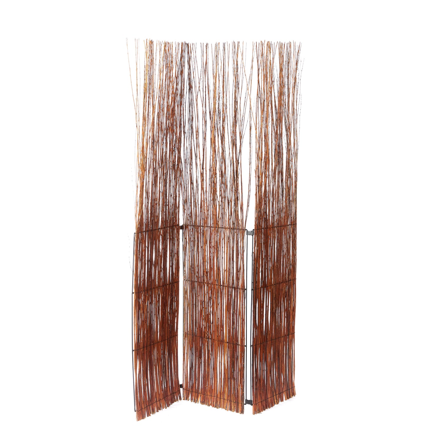 PARAVENT NATURE | braun, 170x120cm(HxB) Weide | Raumtrenner,Trennwand