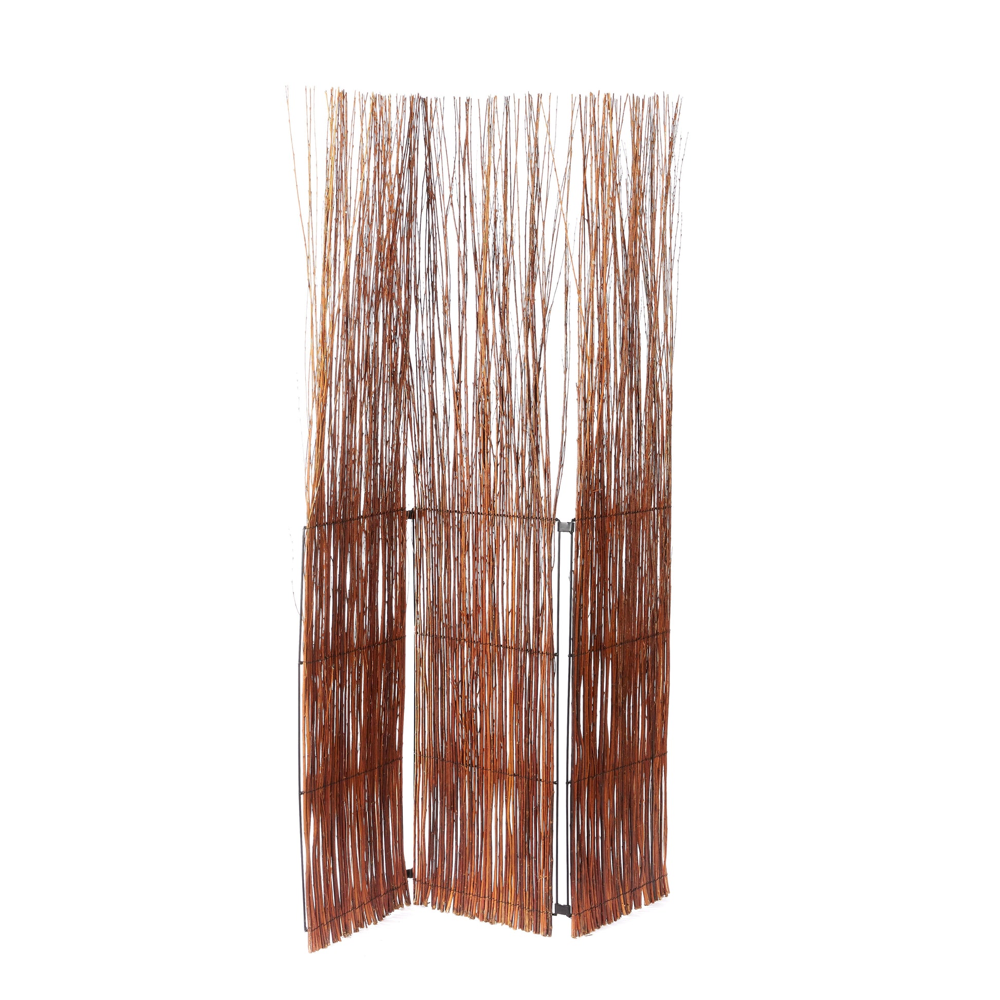 PARAVENT NATURE | braun, 170x120cm(HxB) Weide | Raumtrenner,Trennwand