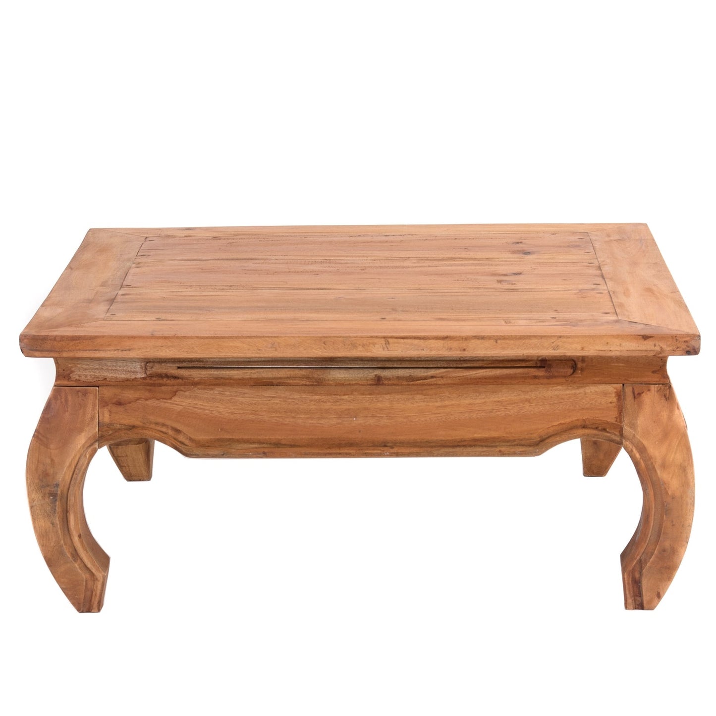 OPIUMTISCH "EAST 80" | 80x80x36 cm, Mahagoni | Beistelltisch  | Farbe: 08 honigfarben gewachst