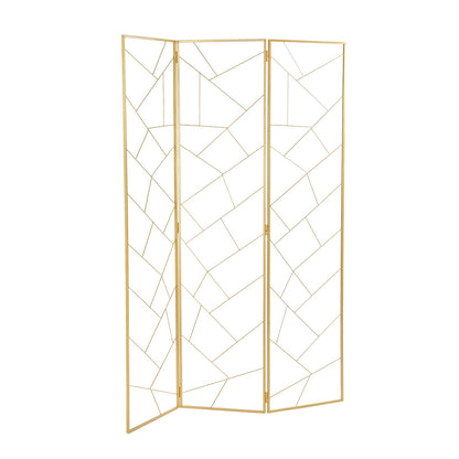 RAUMTEILER "MOSAIC" | Metall, gold, 170x120cm | Paravent