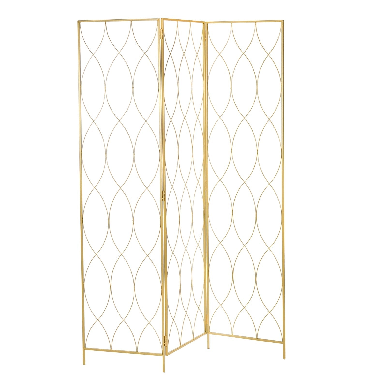 RAUMTEILER "LOUNGE" | Metall, gold, 170x120cm | Paravent