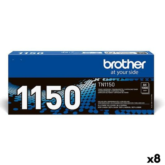 Toner Brother TN1150 Schwarz (8 Stück)