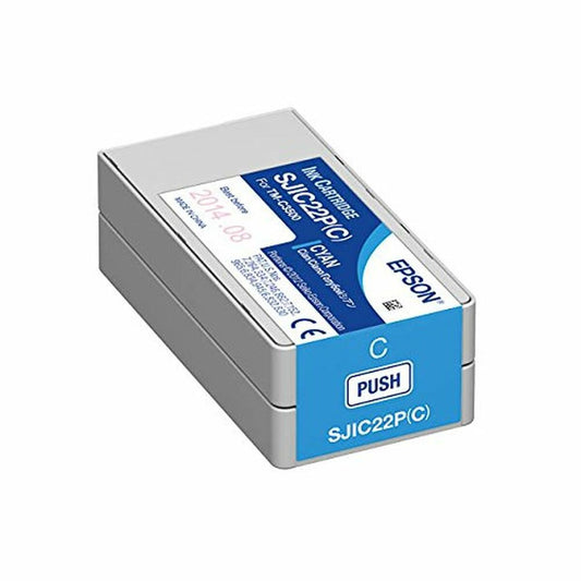 Original Tintenpatrone Epson SJIC22P(C) Türkis