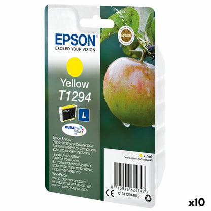 Original Tintenpatrone Epson T1294 Gelb (10 Stück)