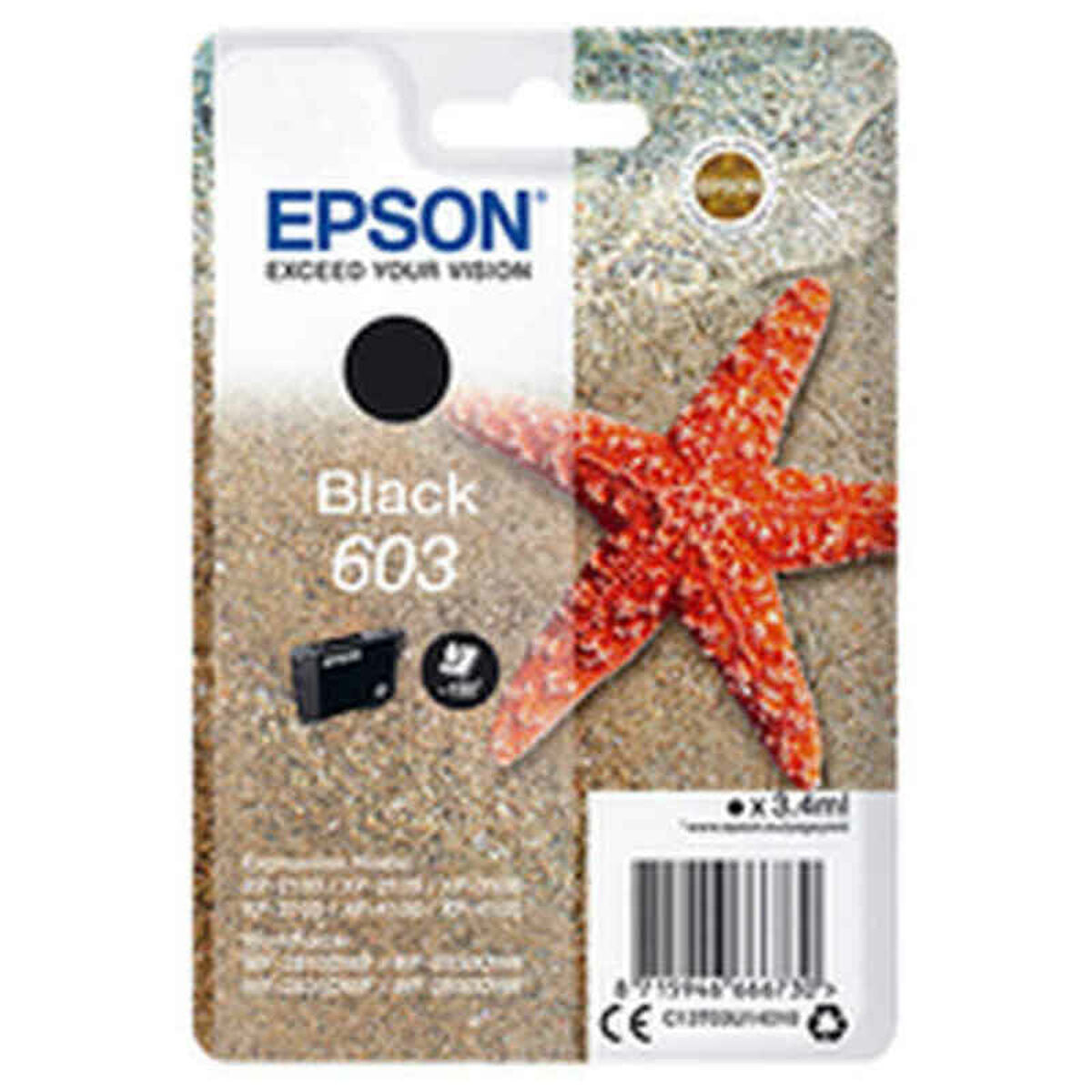 Original Tintenpatrone Epson Schwarz