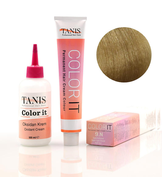 Permanente Haarfarbe COLOR-IT 9.N Superhellblond