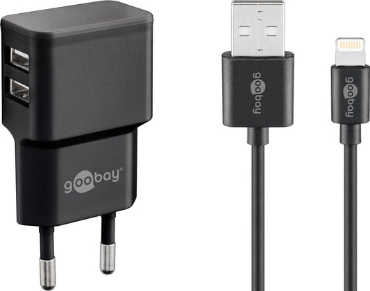 Goobay 44995 mobilladdare Universal Svart AC inomhus