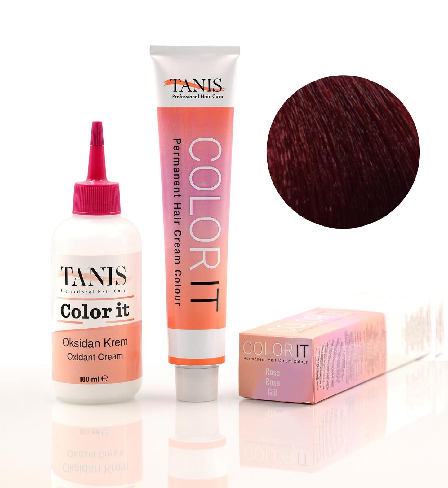 Permanente Haarfarbe COLOR-IT Rose