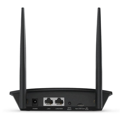 TP-Link TL-MR100 trådlös router Snabb Ethernet Singel-band (2,4 GHz) 4G Svart
