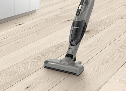 Bosch Serie 2 BBHF214G upprättstående dammsugare och elektrisk sopborste 2-in-1 stick vacuum Batteri Torr Utan påse Grå