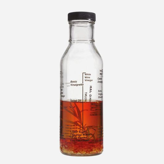 Salad Dressing Recipe Making Bottle