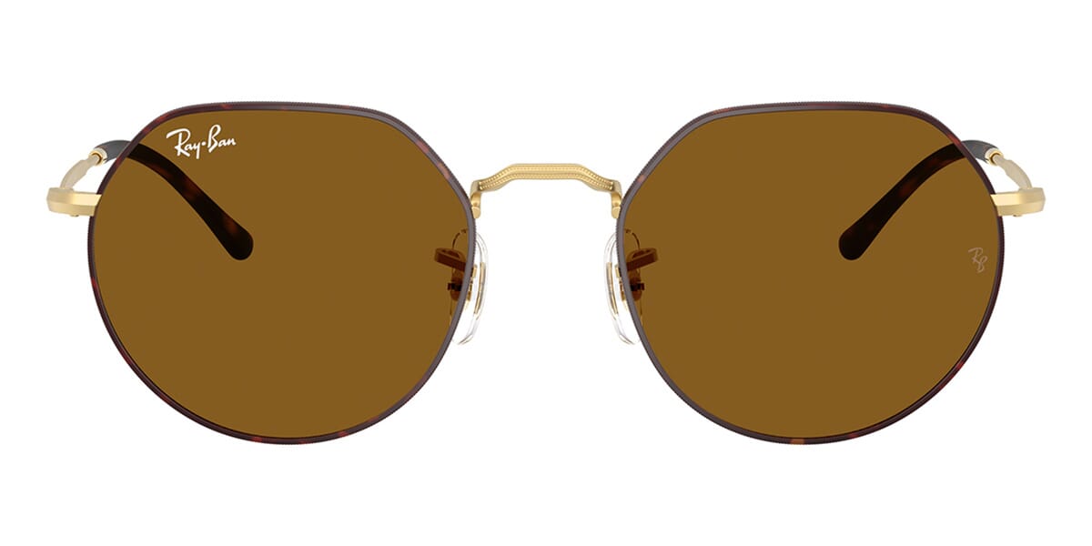 Ray-Ban Jack RB3565#colour_matte-havana-on-matte-arista-gold-brown