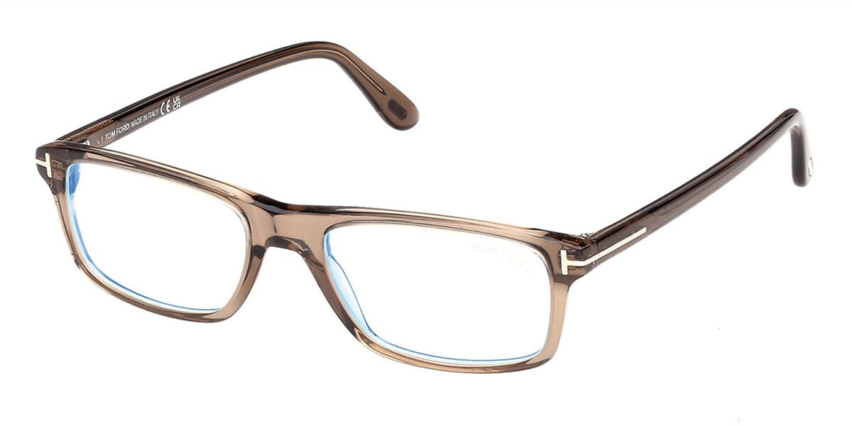 Tom Ford TF6119-B Blue Light#colour_shiny-dark-brown