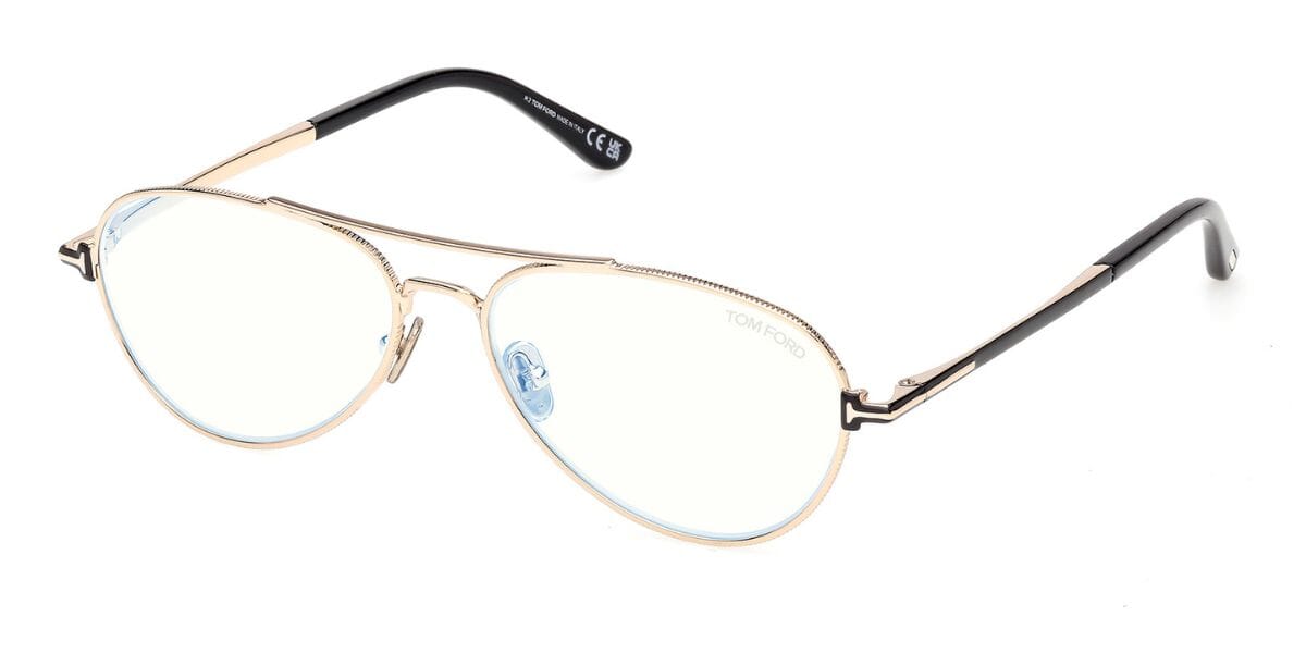 Tom Ford TF6128-B Blue Light#colour_shiny-rose-gold